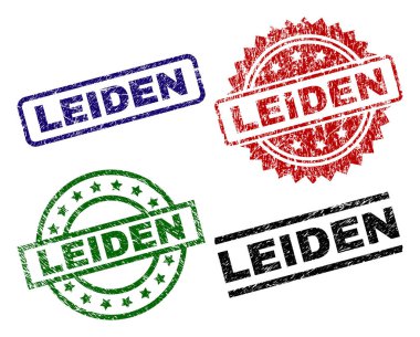 Dokulu Leiden mühür pullar çizik