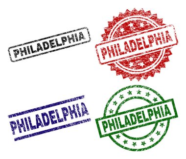 Dokulu Philadelphia damga mühürler zarar