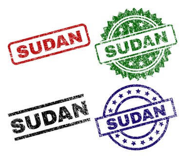 Dokulu Sudan damga mühürler çizik