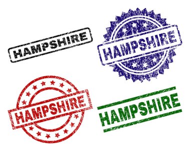 Grunge Hampshire damga mühürler dokulu