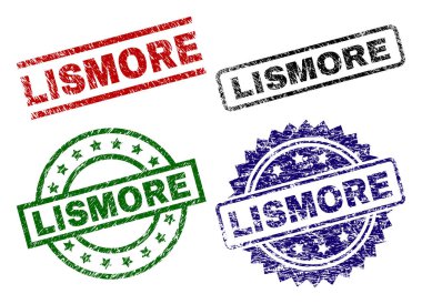 Dokulu Lismore mühür pullar çizik