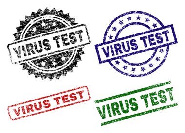 Dokulu virüs Test mühür pullar zarar