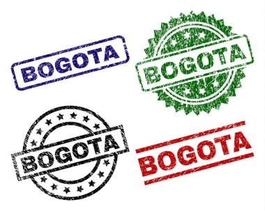 Dokulu Bogota mühür pullar zarar