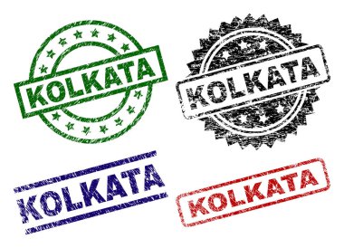 Dokulu Kolkata damga mühürler zarar