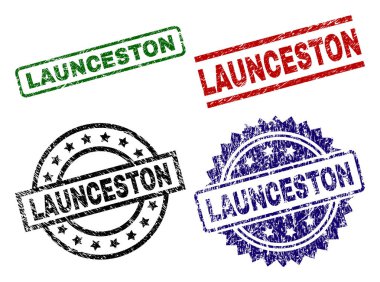 Dokulu Launceston mühür pullar zarar