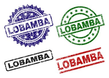 Dokulu Lobamba damga mühürler zarar