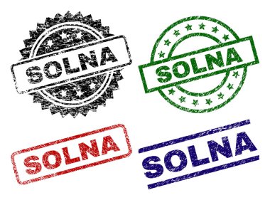 Dokulu Solna mühür pullar zarar