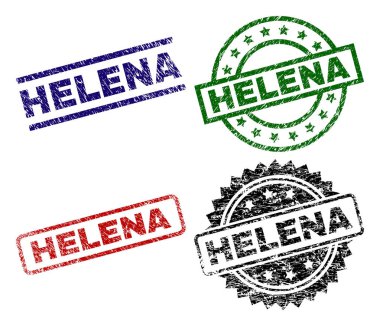 Dokulu Helena damga mühürler zarar