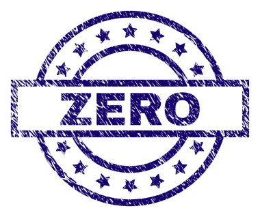 Grunge sıfır damga mühür dokulu