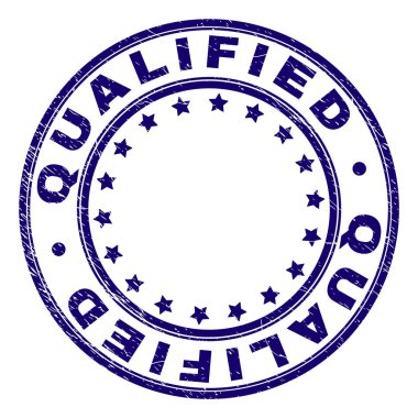 Dokulu nitelikli yuvarlak damga mühür çizik