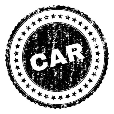 Dokulu araba damga mühür çizik