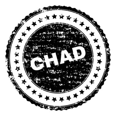 Grunge Chad damga mühür dokulu