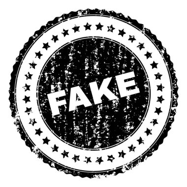 Dokulu sahte damga mühür çizik