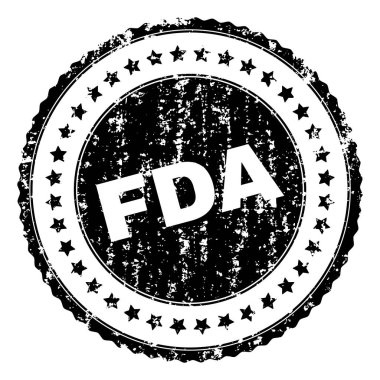Dokulu Fda damga mühür çizik