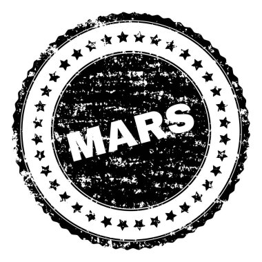 Çizik dokulu Mars mühür damgası