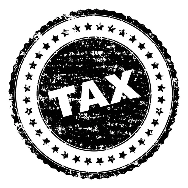 Большая текстурированная печать налога на прибыль — стоковый вектор