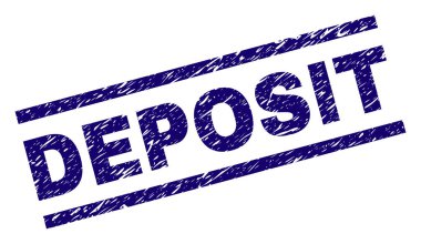 Grunge mevduat damga mühür dokulu