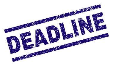 Dokulu son tarih damga mühür çizik