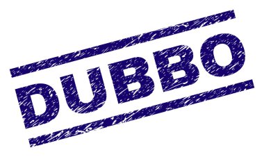 Dokulu Dubbo damga mühür çizik