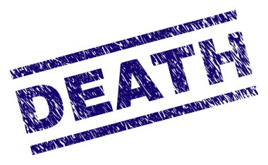 Dokulu ölüm damga mühür çizik