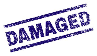 Dokulu grunge damga mühür zarar