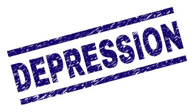 Dokulu depresyon damga mühür çizik