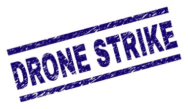 Grunge Drone Strike damga mühür dokulu