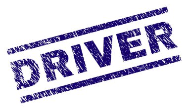 Dokulu sürücü damga mühür çizik