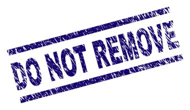 Dokulu grunge damga mühür kaldırmak değil