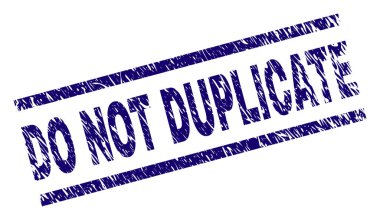 Dokulu çizik damga mühür yinelenen değil