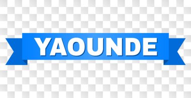 Yaounde açıklamalı mavi bant