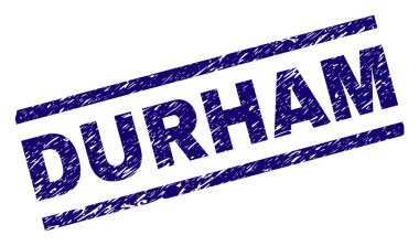 Dokulu Durham damga mühür çizik