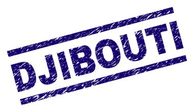 Dokulu Cibuti damga mühür çizik