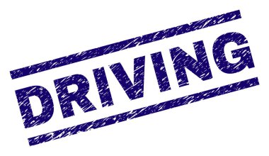 Dokulu sürüş damga mühür çizik