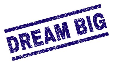 Dokulu rüya büyük damga mühür çizik