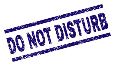 Dokulu çizik damga mühür rahatsız değil