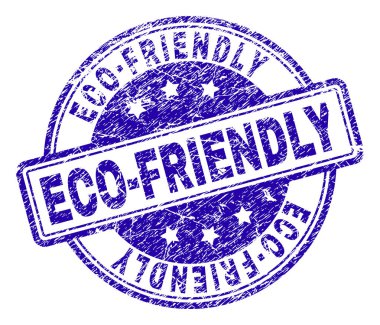 Dokulu çevre dostu damga mühür çizik