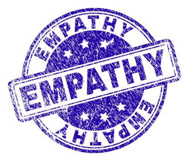 Grunge empati damga mühür dokulu