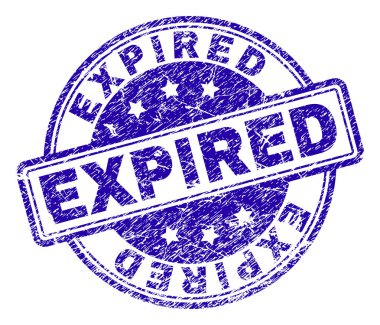 Dokulu grunge damga mühür süresi