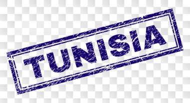 Çizik Tunus dikdörtgen damgası