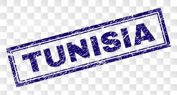 Çizik Tunus dikdörtgen damgası