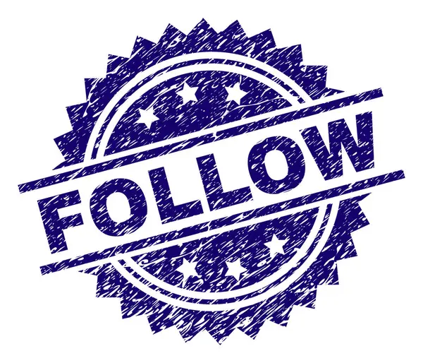 Grunge takip damga mühür dokulu