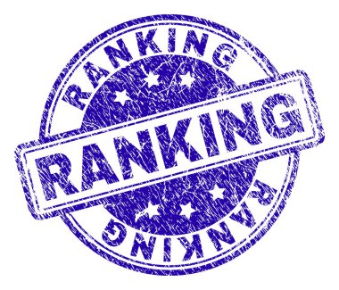 Dokulu sıralaması damga mühür çizik