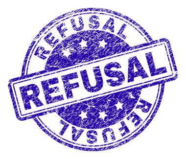 Grunge ret damga mühür dokulu