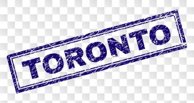 Çizik Toronto dikdörtgen damgası