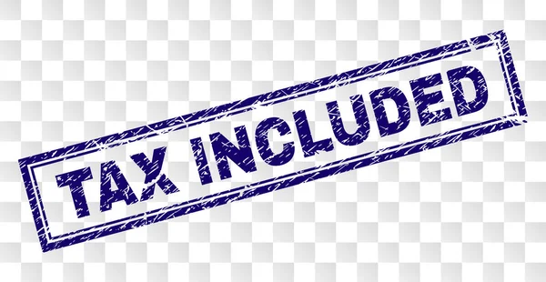 Dikdörtgen damga grunge vergi dahil