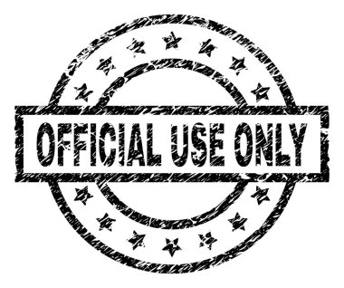 Grunge resmi kullanmak tek damga mühür dokulu