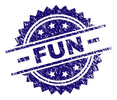 Grunge eğlenceli damga mühür dokulu