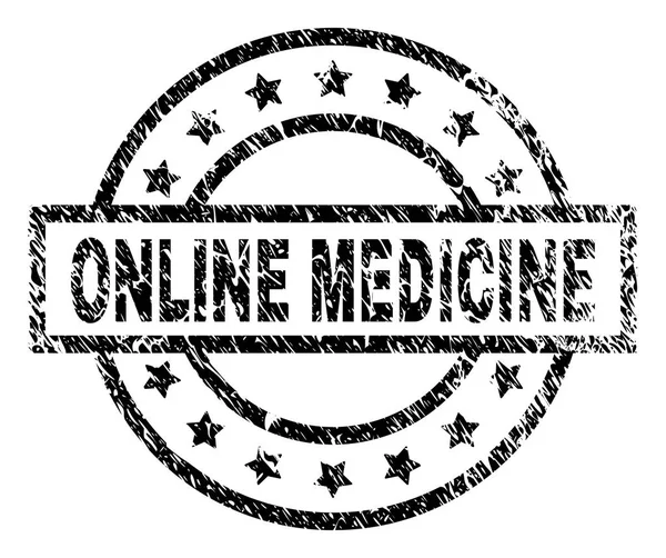 Streszczenie teksturowanej plombie medycyna Online — Wektor stockowy