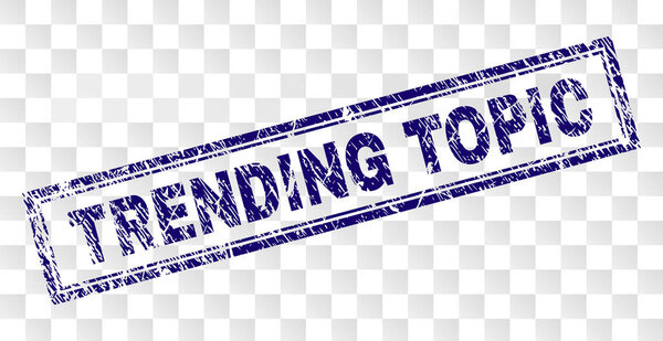 Царапнутая топическая марка прямоугольника
